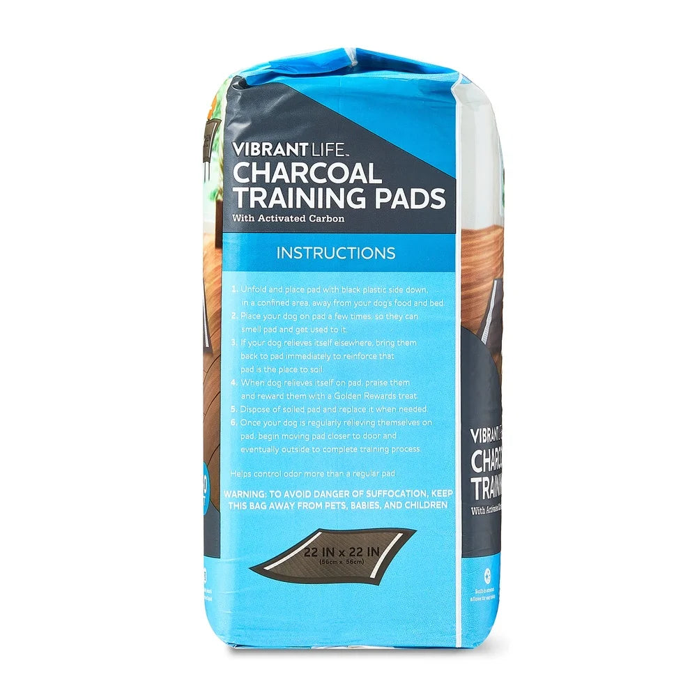 Large Charcoal Leakproof Quick Drying Puppy Training Pads