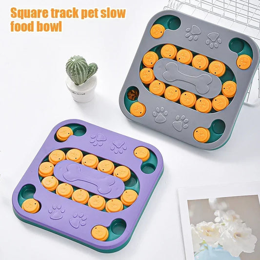 Interactive IQ Training Puzzle Slow Feeder Toys