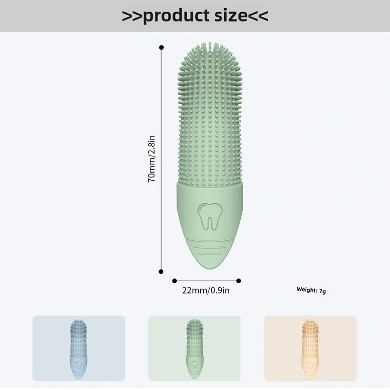 Finger Toothbrush for Dogs