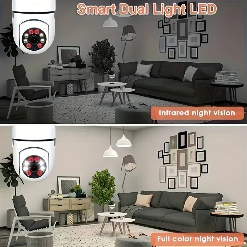 Wireless APP-Light Bulb Security Camera