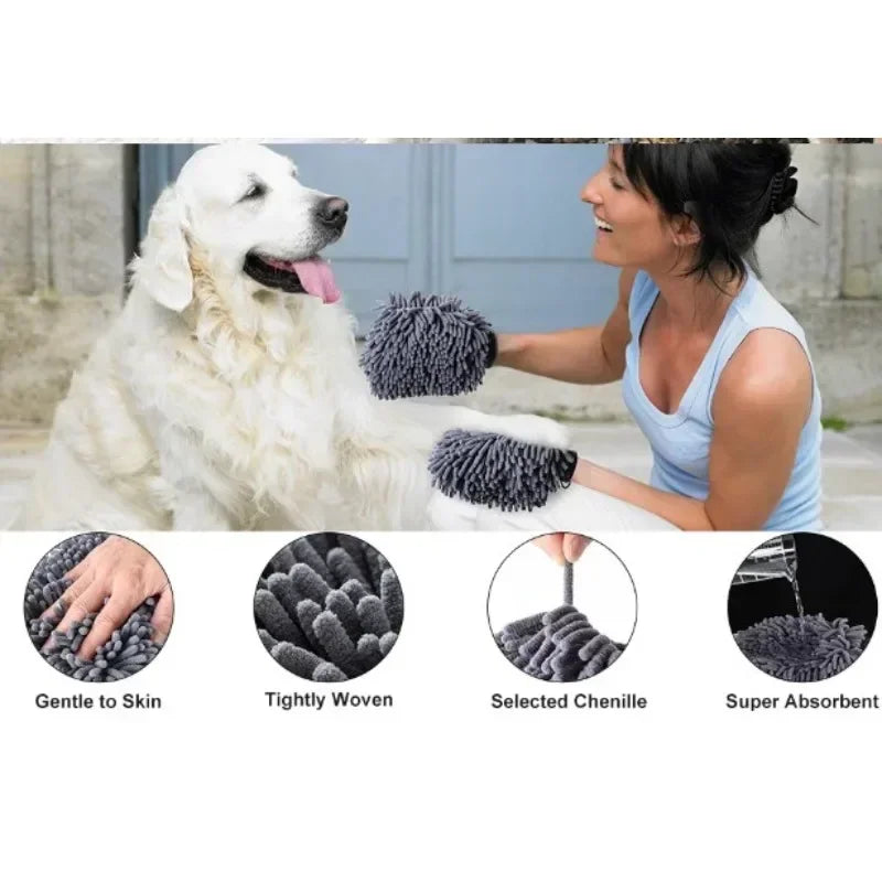 Double Sided Microfiber Quick Drying Pet Towel