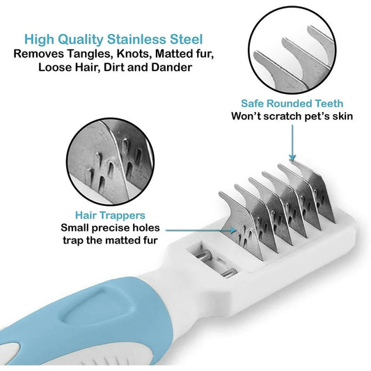Stainless Steel Tool Removes Tangles