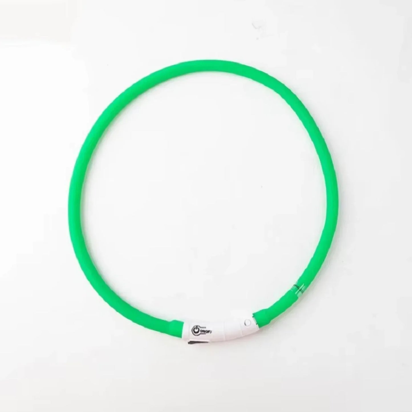 LED Rechargeable Luminous Silicone Waterproof Dog Collar