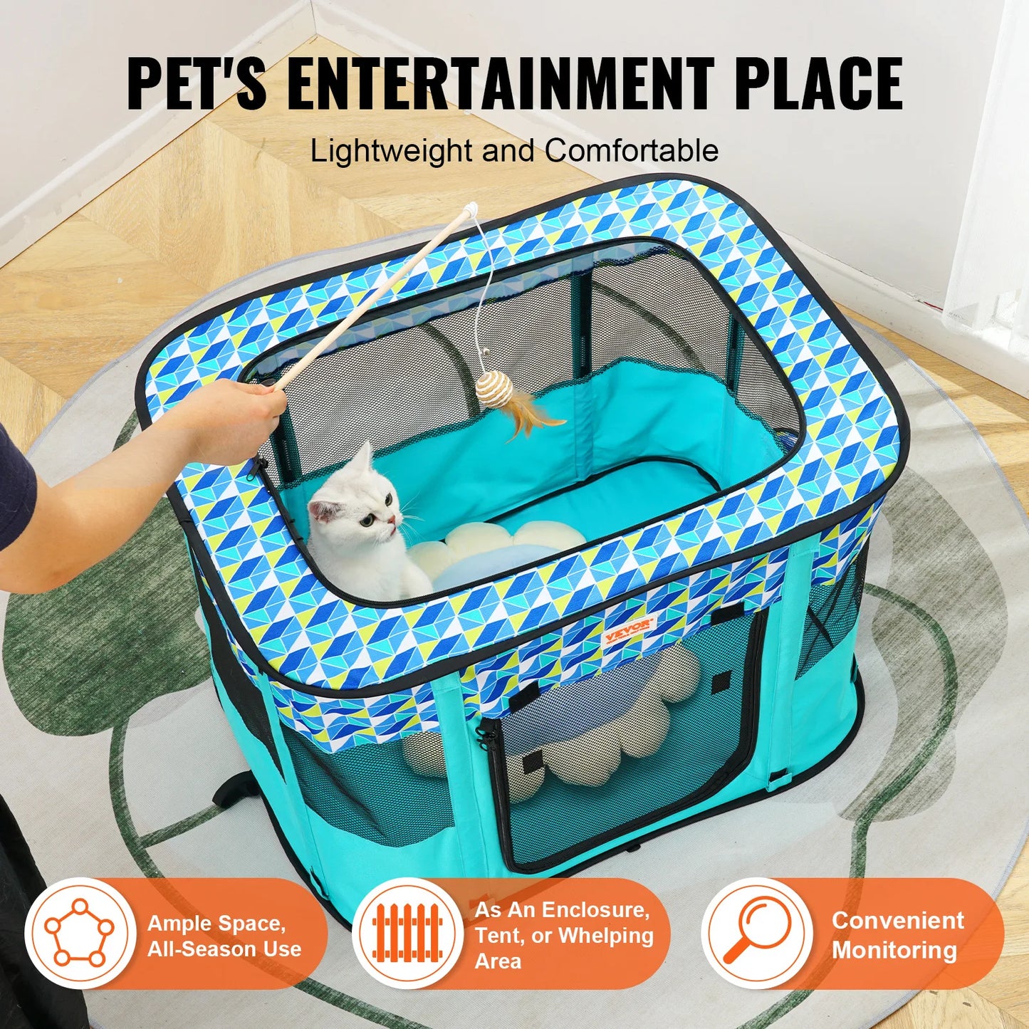 Portable Foldable Pet Crate