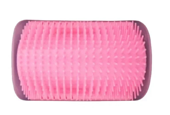 Removable Cat Corner Scratching Rubbing Grooming Brush