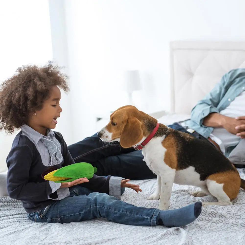 Interactive Indestructible Bite Resistant Plush Toy