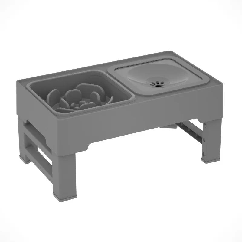Adjustable 3 in1 Stainless Steel Slow Feeder