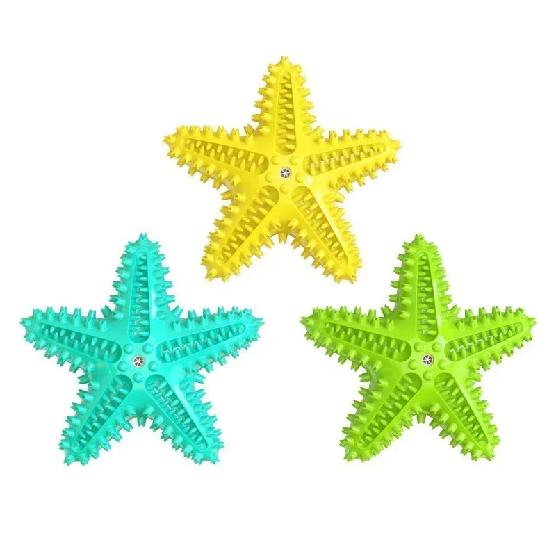 Interactive Rubber Chew Toy For Dog Oral Cleaning