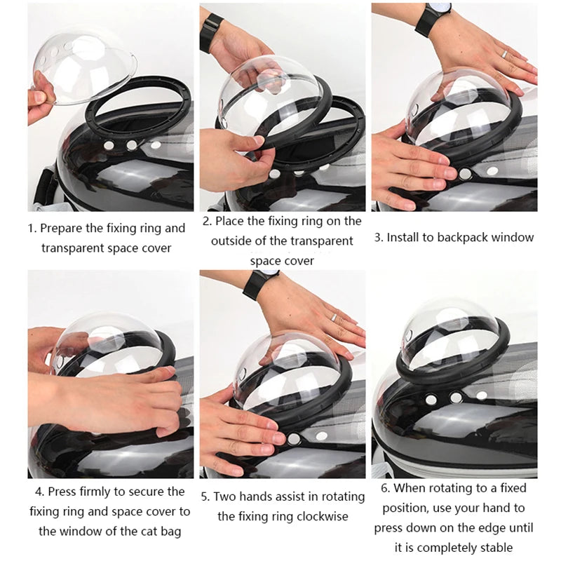 Breathable Portable Pet Backpack