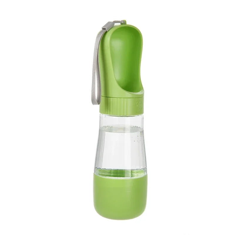 2 in 1 Portable Dog Water Bottle With Food Container