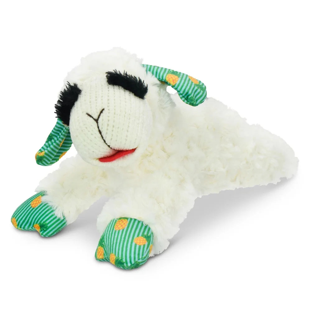 Lamb Chop Plush with Squeaker Dog Toy