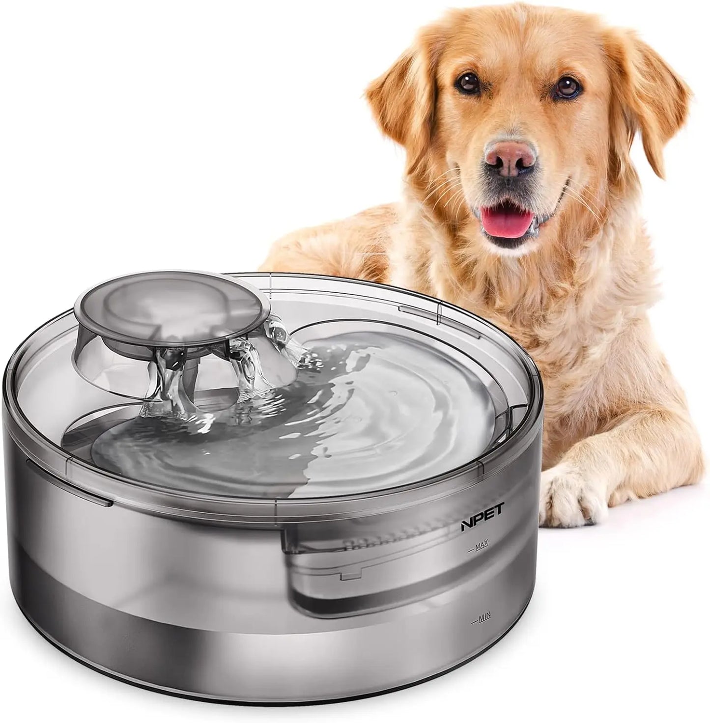 Large Automatic Pet Water Fountain for Multiple Pets