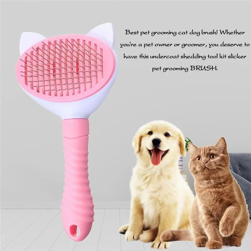High Quality Self cleaning Pet Brush