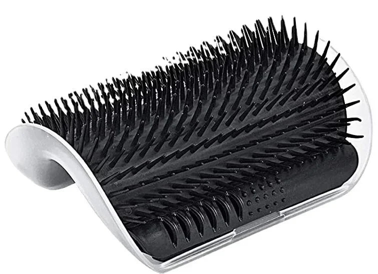 Removable Cat Corner Scratching Rubbing Grooming Brush