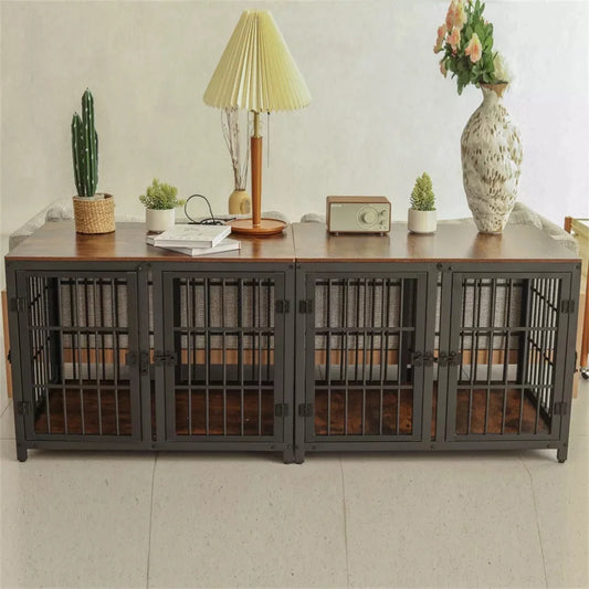 Ultra Thick Kennel with Removable Divider