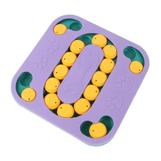 Interactive IQ Training Puzzle Slow Feeder Toys