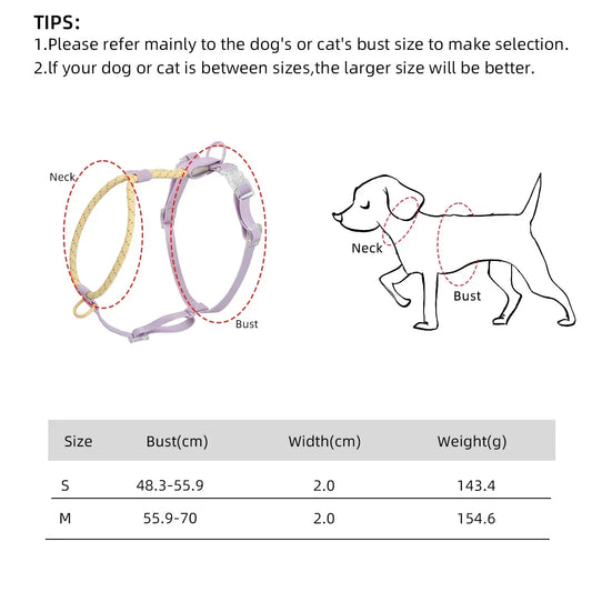 Summer Cooling Dog Harness
