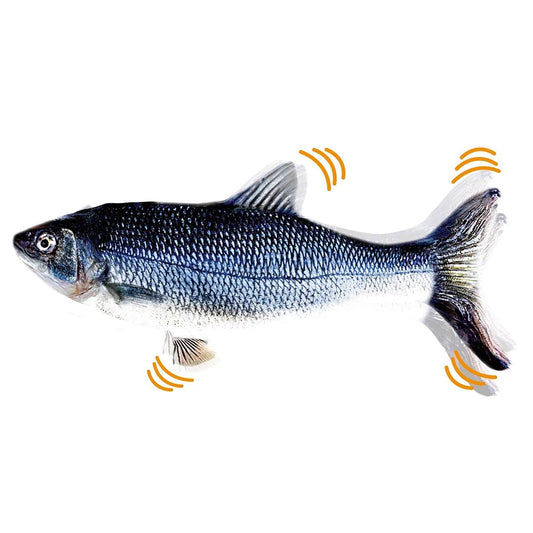 Interactive Electric Floppy Toy Fish with USB Charger