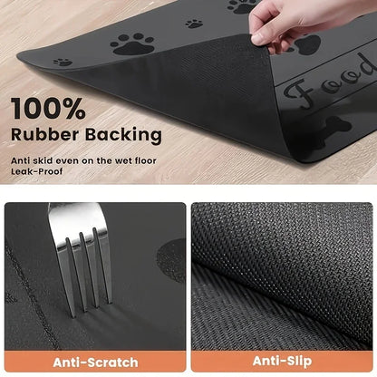 Absorbent Waterproof Pet Feeding Mat