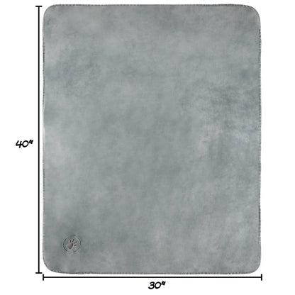 Reversible Waterproof Machine Washable Fleece Throw