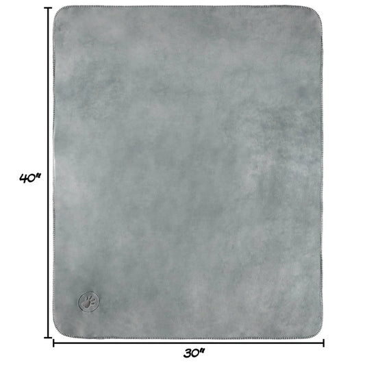 Reversible Waterproof Machine Washable Fleece Throw