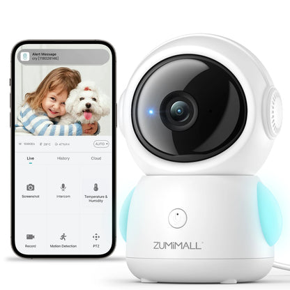 Pet Monitor with Camera and Audio