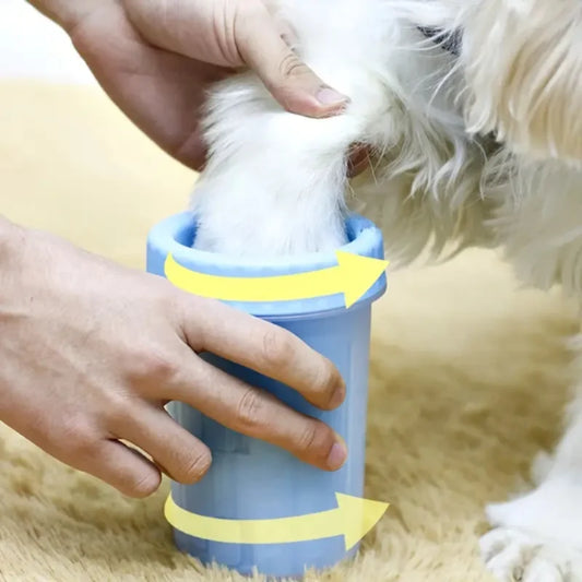 Portable Paw Cleaner Cup for Dogs & Cats - Compact, Durable Mud & Dirt Remover Tool - Lightweight, Travel-Friendly Grooming