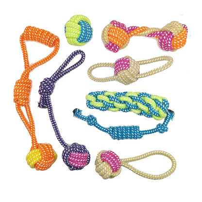Interactive Cotton Rope Chew Toy