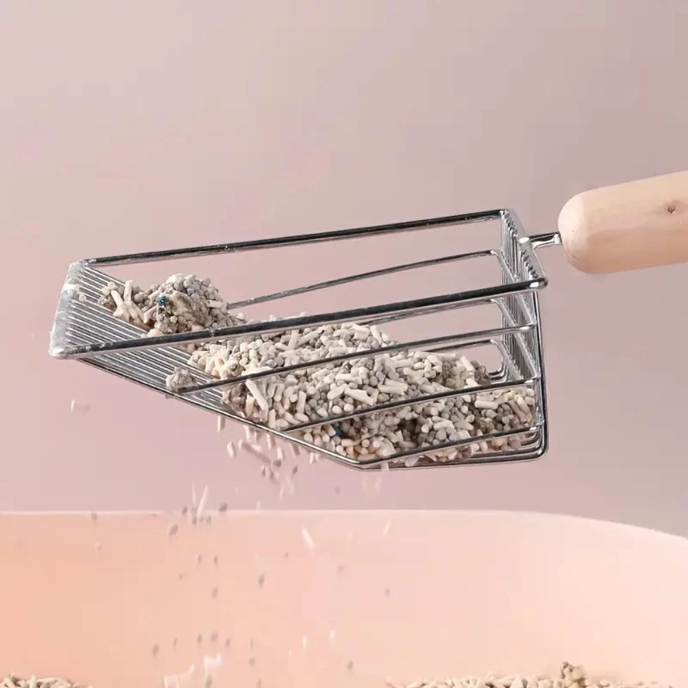 Durable Metal Cat Litter Scoop