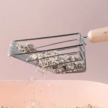 Durable Metal Cat Litter Scoop
