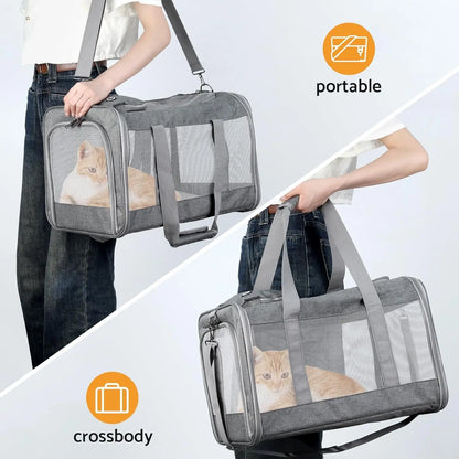 Soft Travel Bag with Breathable Honeycomb Board, Removable Support Board