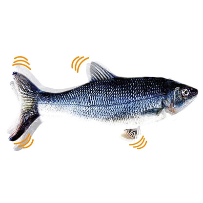 Interactive Electric Floppy Toy Fish with USB Charger