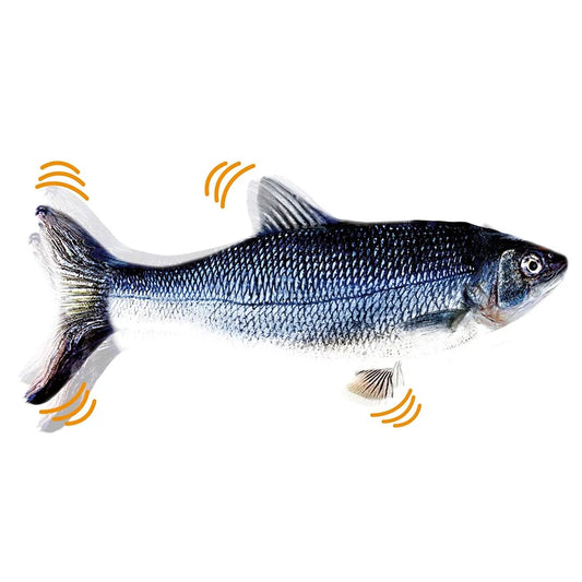 Interactive Electric Floppy Toy Fish with USB Charger