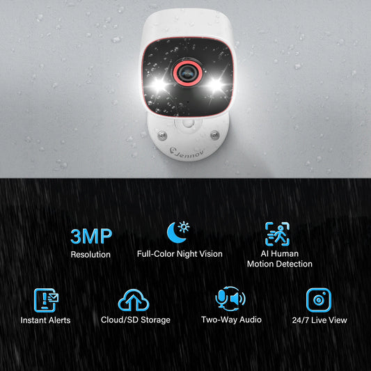 Outdoor/Indoor Security Pet Cameras for Dog/ Cat