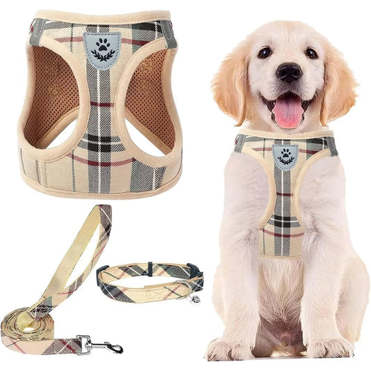 Adjustable No Pull Dog Harness  Leash Set