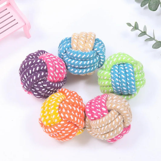 Interactive Cotton Rope Chew Toy