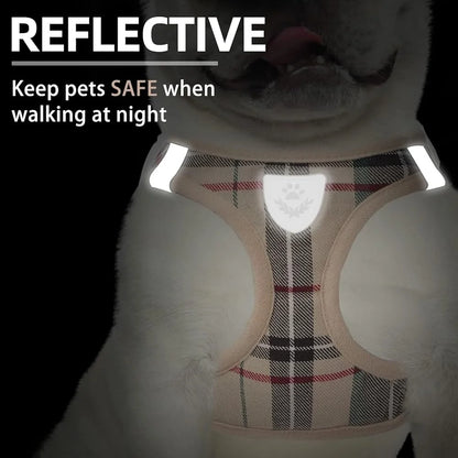 Adjustable No Pull Dog Harness  Leash Set