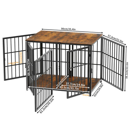 Ultra Thick Kennel with Removable Divider