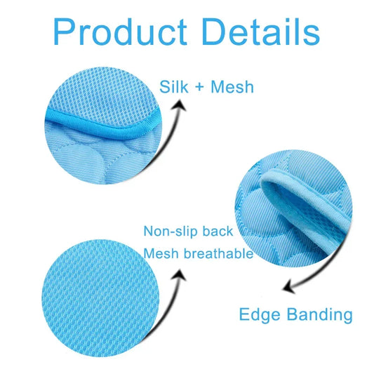 Extra Large Durable Cooling and Washable Iced Mat