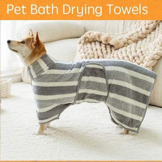 Ultra-Absorbent Drying Bathrobe