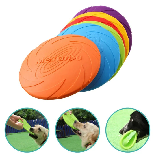 Silicone Bite Resistant Flying Disc Dog Toy