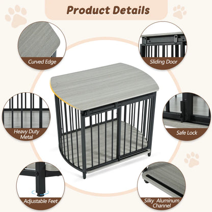 Indoor Wooden Dog Kennel Large Breed