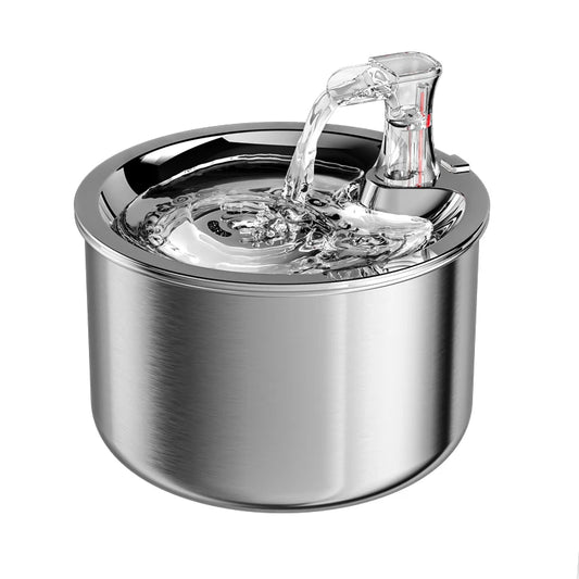 Automatic Fully stainless steel pet water fountain with optional sensor  and heater