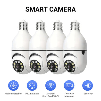 Wireless APP-Light Bulb Security Camera