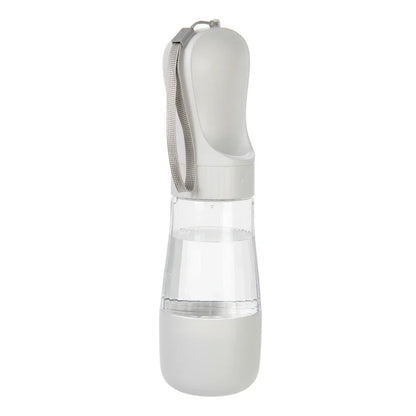 2 in 1 Portable Dog Water Bottle With Food Container