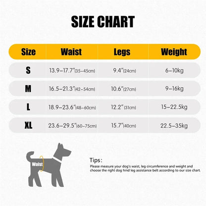 Adjustable Lift Harness for Large Dogs