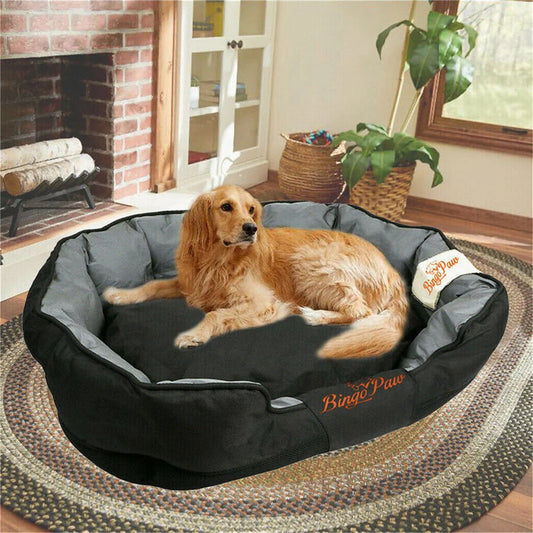 Orthopedic Waterproof Washable Sofa Dog Bed with Removable Cushion