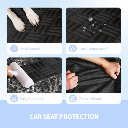 Heavy Duty Scratch-Proof Waterproof Dog Car Seat Cover