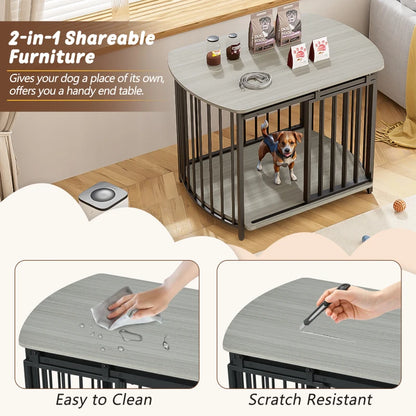 Indoor Wooden Dog Kennel Large Breed