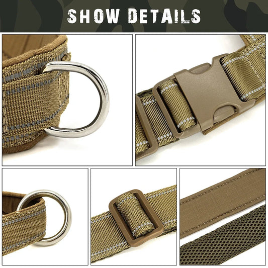 Durable No Pull Pet Harness with Reflective Handle